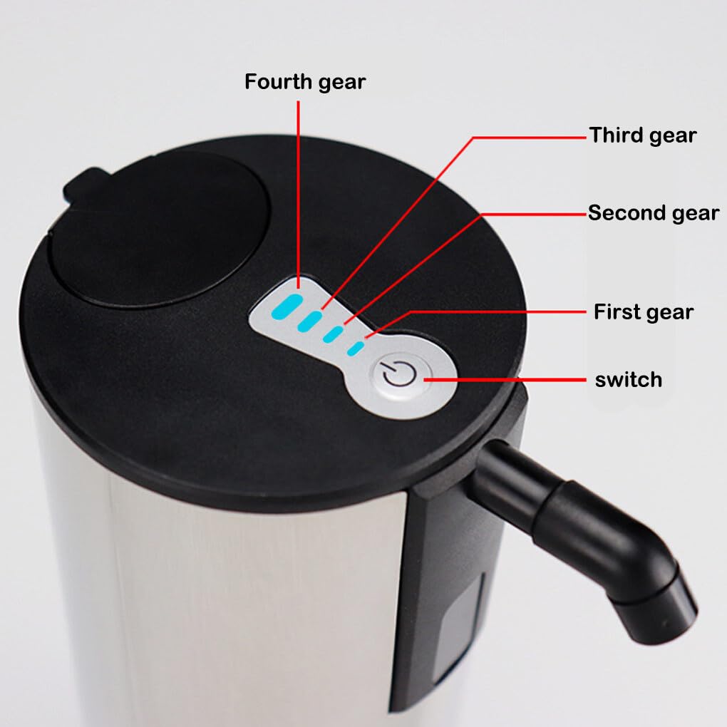 Dispenser Automatici di Sapone Sensore Impermeabile Intelligente Bocca Larga 4 modalità Diffusore Shampoo Detersivo per bucato