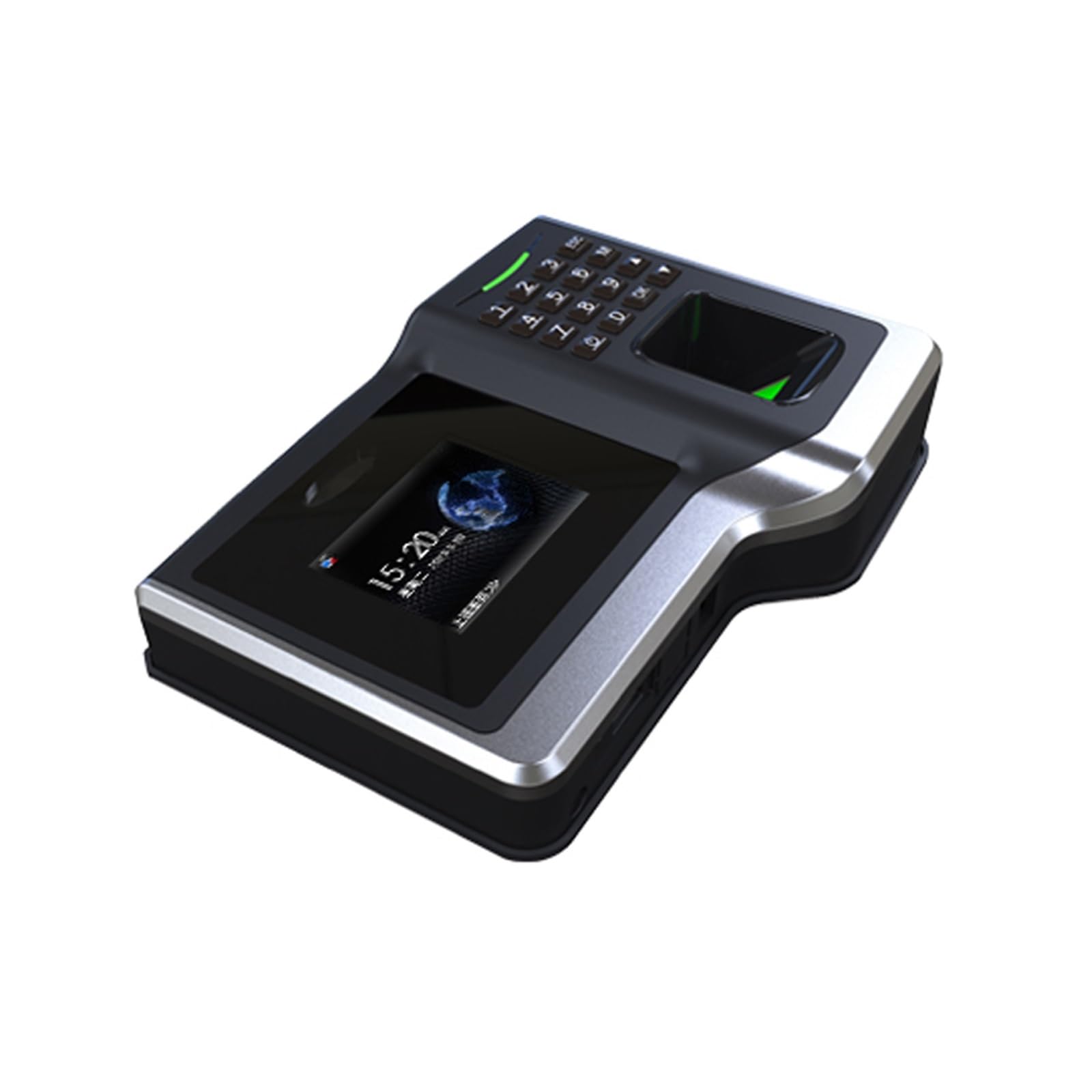 Zeiterfassungsgerät für Mitarbeiter Kleinunternehmen A105E/M TCP/IP Fingerabdruck-Zeiterfassungssystem Biometrisches Zeiterfassungsgerät für Büroangestellte, Büro-Stundenkartengerät