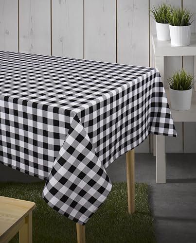 Image of AIRWILL Cotton Dining Table Cloth 6 Seater (140x180 cm) ? Simple, Durable, Stylish and Elegant - Pack of 1