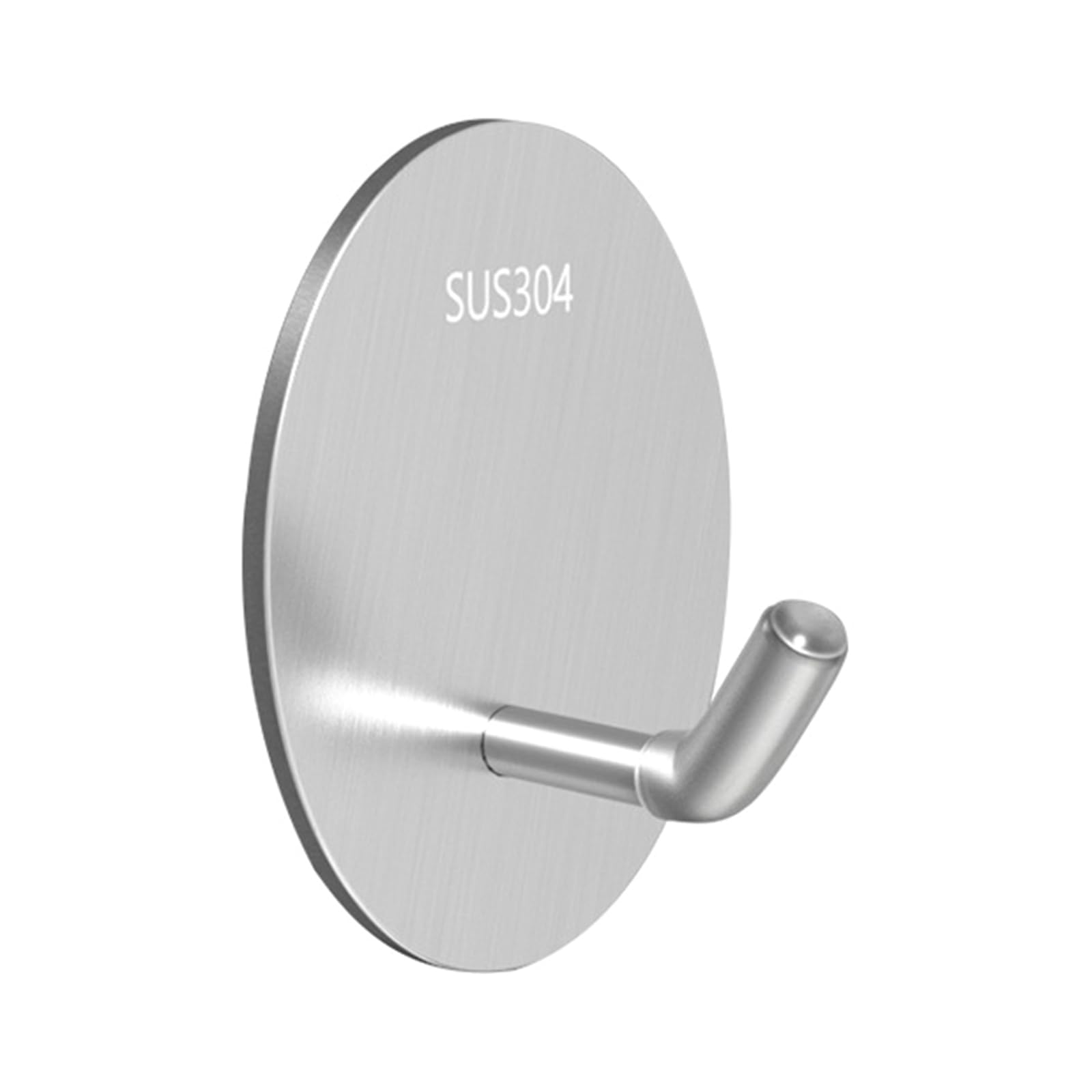 Buxuaaaa Of 5 Holders Practical Bathroom and Kitchen Hooks Adhesive Coat Hangers High Load Capacity Adhesive Wall Hooks