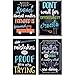 Juvale 20-Pack 13x19 in Motivational Classroom Posters - Chalkboard-Style Wall Decor, Classroom Decor, Bulletin Board Decorations, School Supplies for Teachers, Growth Mindset Posters