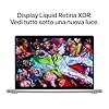 Apple 2025 MacBook Pro Laptop con chip M5, CPU 10 core, GPU 10 core: progettato per Apple Intelligence, display Liquid Retina XDR 14,2", memoria unificata [16GB], SSD [512GB]; Argento