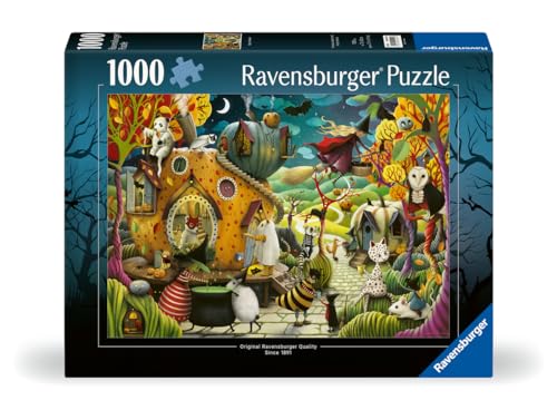 Ravensburger - Puzzle 1000 pièces - Joyeux Halloween !