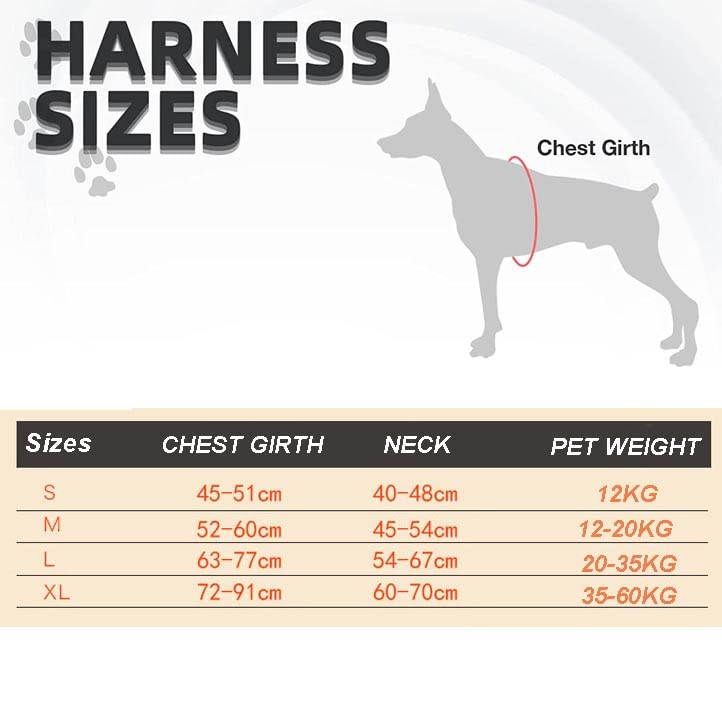 Dog Harness No Pull Pet Harness Dog Vest Harness Adjustable Dog Vest Harness Puppy Pet Harness Stop Pulling Lead Leash Clip for Small Medium Large Dog Dog Cat Outdoor training Walking - Image 3