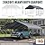 Yotila Gray 20x20 ft Heavy Duty Metal Carport Kit, Galvanized Steel Frame Car Port Canopy, Steel Garage Cover for All-Weather - RV and Waterproof Carports for 2 Car & Boat Storage
