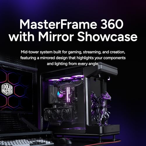 Image of Cooler Master MF360M Pro Gaming PC - AMD RYZEN 7 9800X3D, NVIDIA GeForce RTX 5070 Ti 16GB, 32GB DDR5 6000MHz, 2TB Gen4 M.2, Windows 11, MWE Gold 850 V3 PSU, ATX Desktop PC
