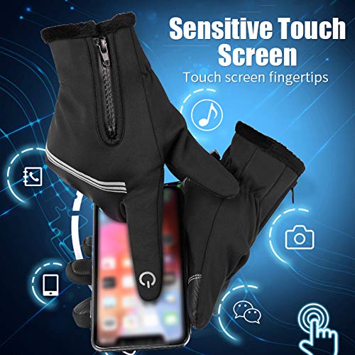 Luvas de Ciclismo, Andoer Luvas de ciclismo Luvas de ciclismo de inverno Luvas de ciclismo de invern