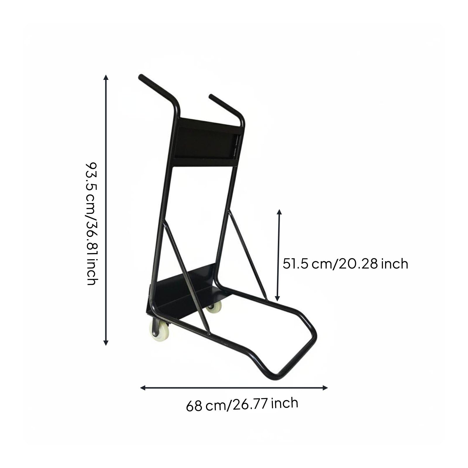 Cavalletto Motore Stabile Supporto Stoccaggio Struttura in Metallo Attrezzatura Nautica per Rimessaggio Barca, Carrello Fisso Grande Per Motore Fuoribordo