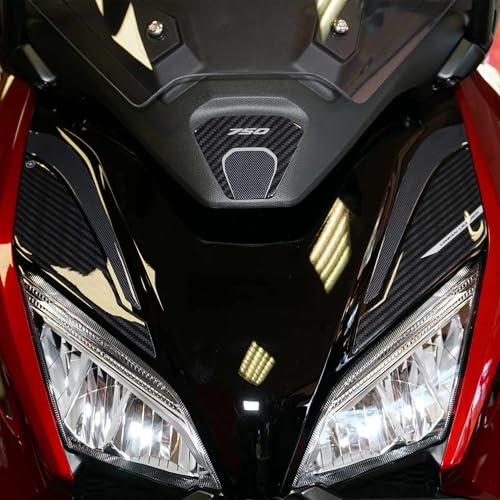 labelbike - 3D Gel Resin Front face Stickers for Scooters Compatible with Honda Forza 750