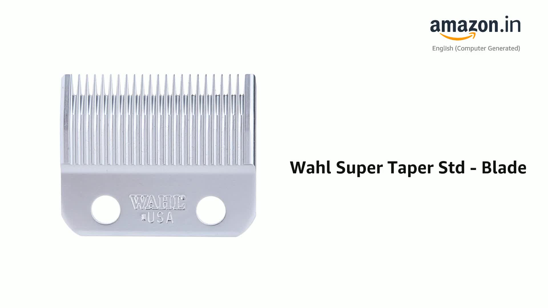 Wahl Super Taper Std - Blade (Silver) : Amazon.in: Beauty