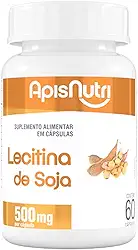 Lecitina de Soja 500mg (60caps), Apisnutri