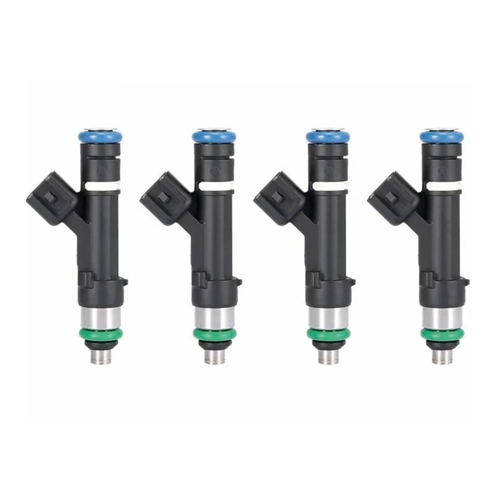 Eejghfwq One Color Petrol Fuel Injector For Lincoln For Mkz 2.5L I4 2011-2012 4Pcs Fuel Injector 0280158162 9E5g-Aa