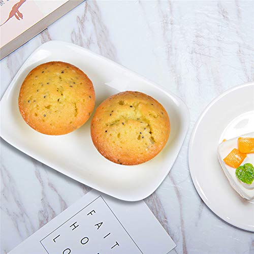 Sj European Lfgb Silicone Muffin Pan Baking Trays, 2-Pack, 12-Cup & 24-Cup Cupcake Pans Silicone Baking Molds, Red, Non-Stick & Bpa Free #TOP4