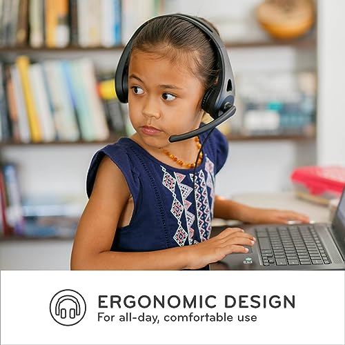 Casque USB avec microphone confortable pour visioconférence prolongée - 2