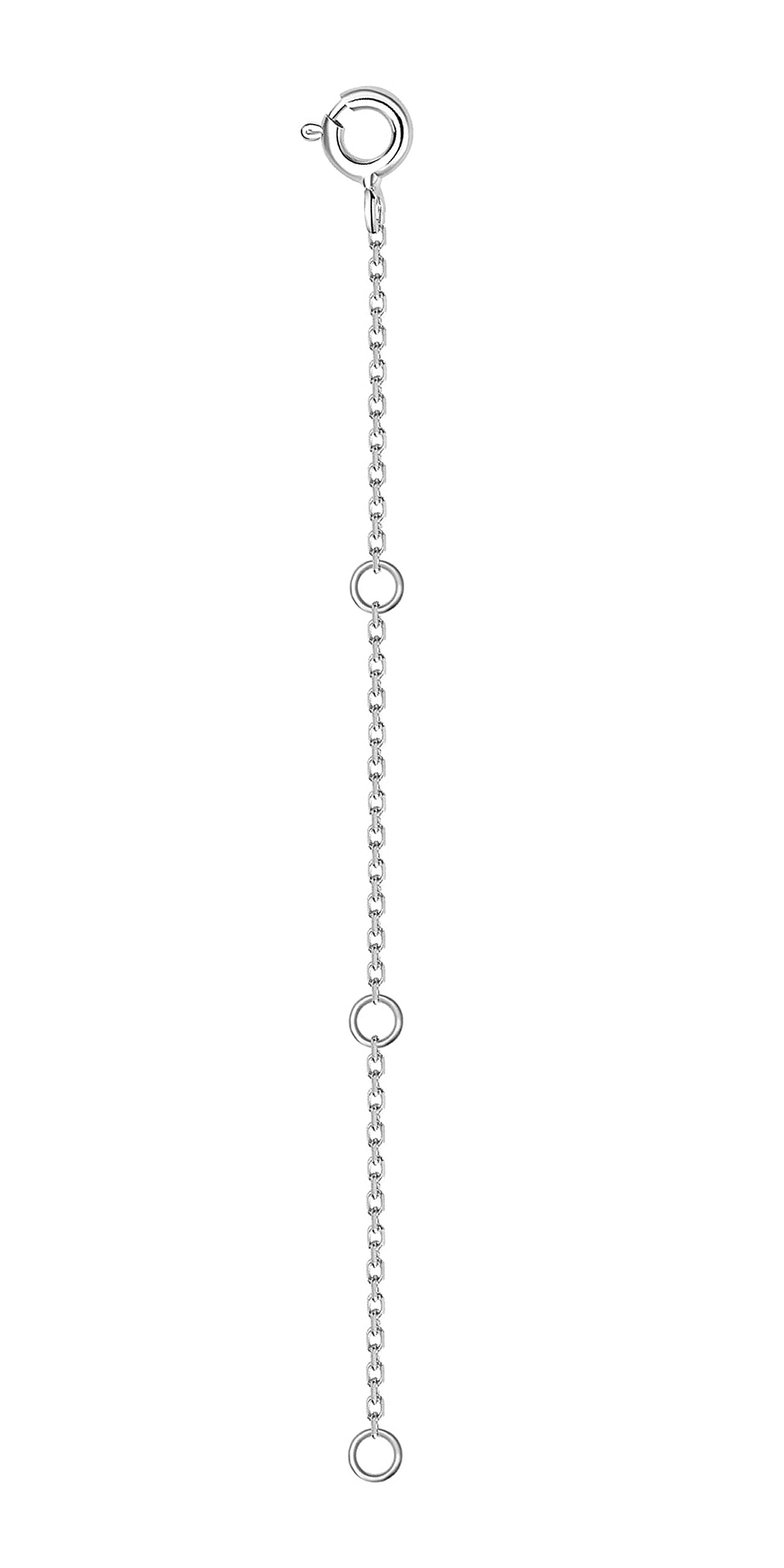 Gerojery 14K Solid Gold Chain Extender - 2" 3" 4" Necklace & Bracelet Adjustable Extension Chain