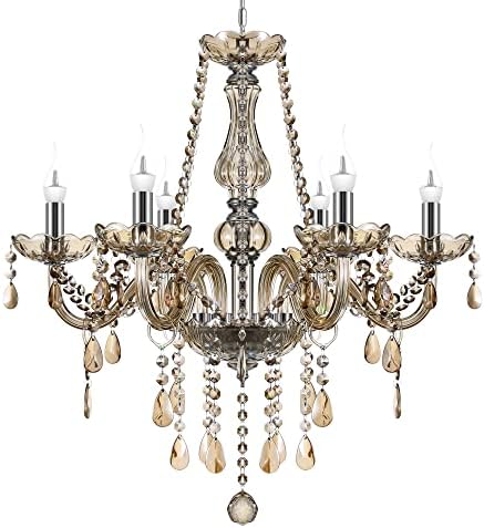 Lampada Da Parete A Candela Con Cristalli K9 - Cromata, Per Camera E Soggiorno - Foto 3