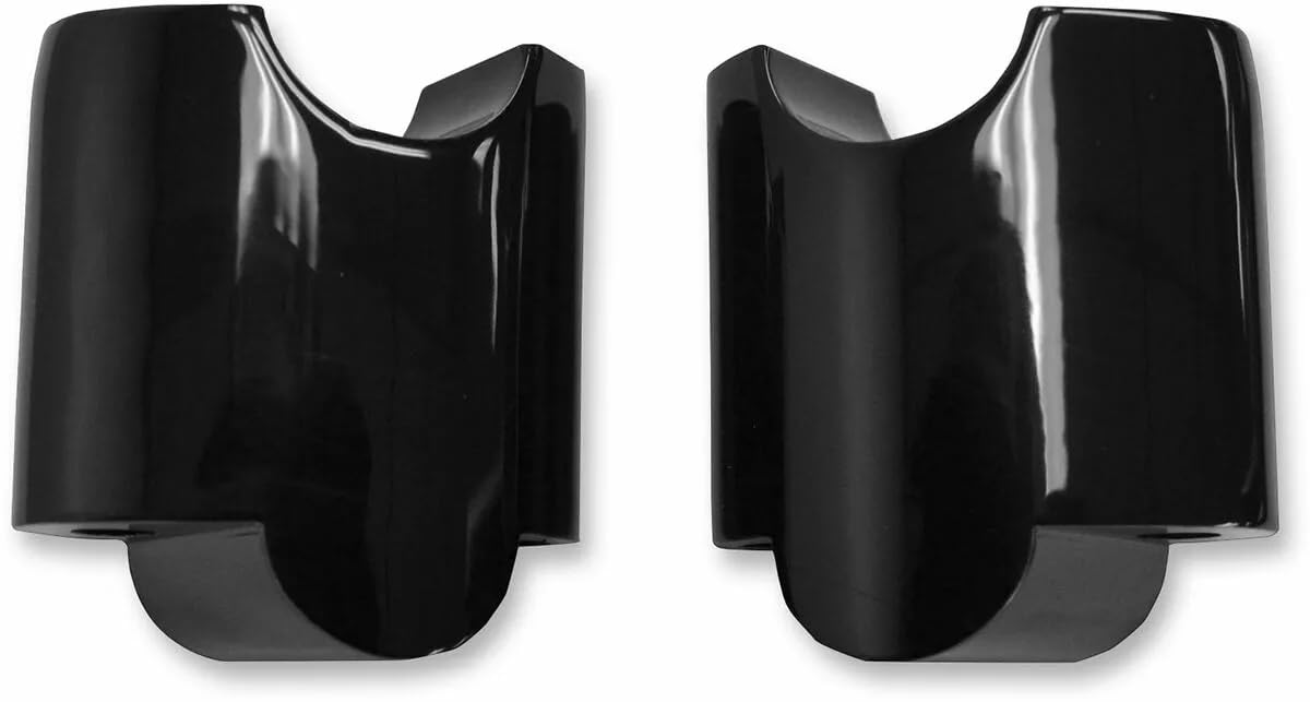 Black Handlebar Extensions 2 Inch (5 cm) Compatible for Harley Davidson – Riser Extensions for Sportster XL 1200X Forty-Eight 48 (2010 onwards) – Motorcycle Handlebar Lift & Lift for Comfort and