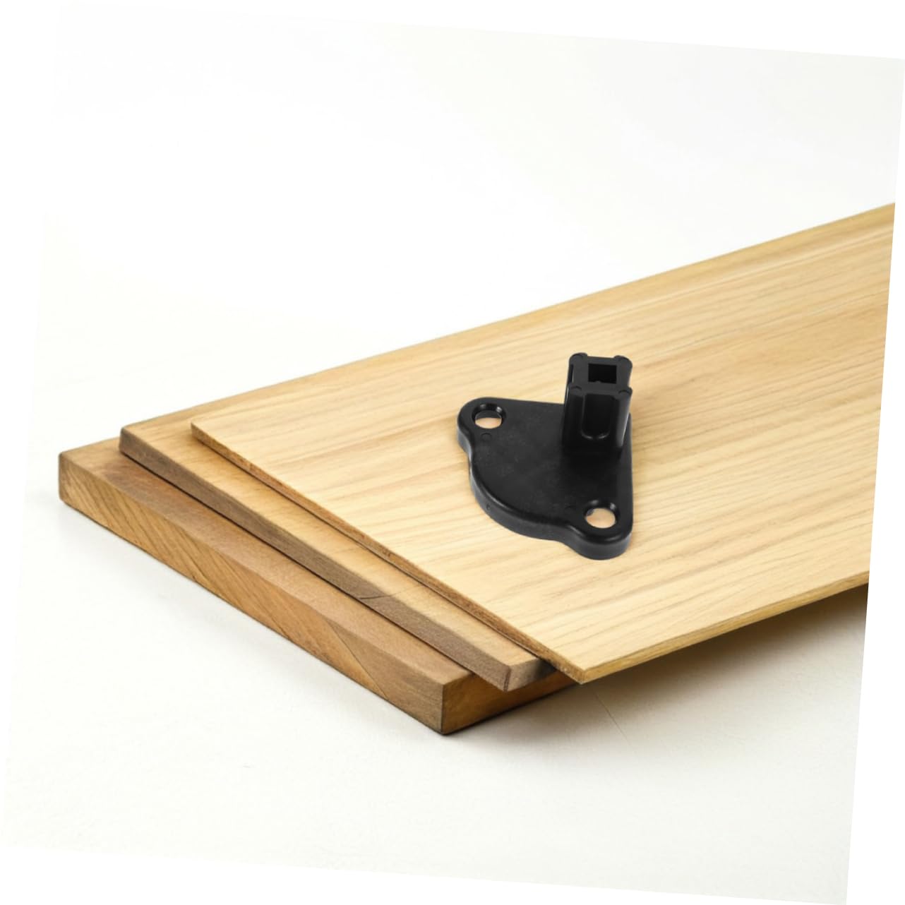 ibasenice Soportes de Base para Toldos y Carpas, Accesorios Camping Exterior, Juego 6 Piezas Plástico Negro