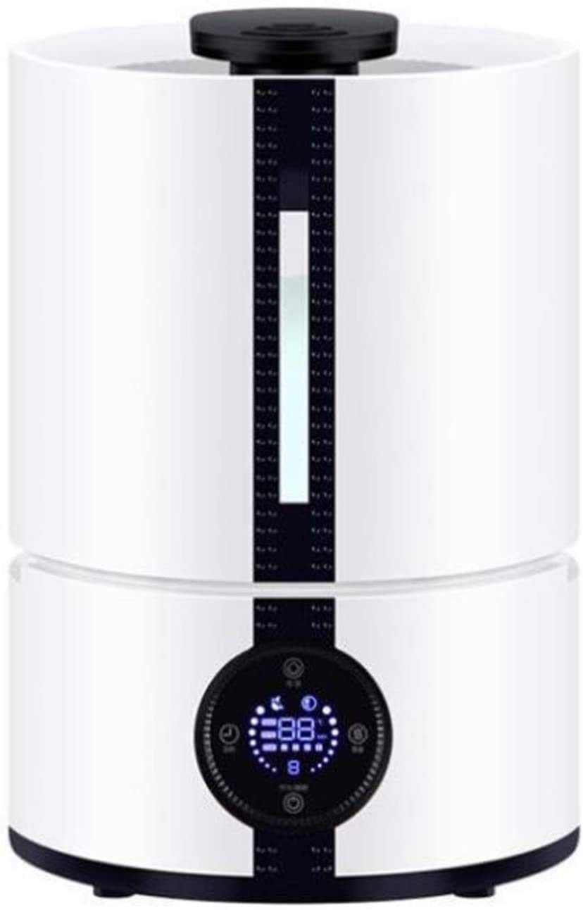 Humidificador 5L Humidificador de niebla fresco para dormitorio, humidificador ultrasónico para habitación grande, humidificador tranquilo para bebés, humidificador de aire con nivel de niebla ajustab
