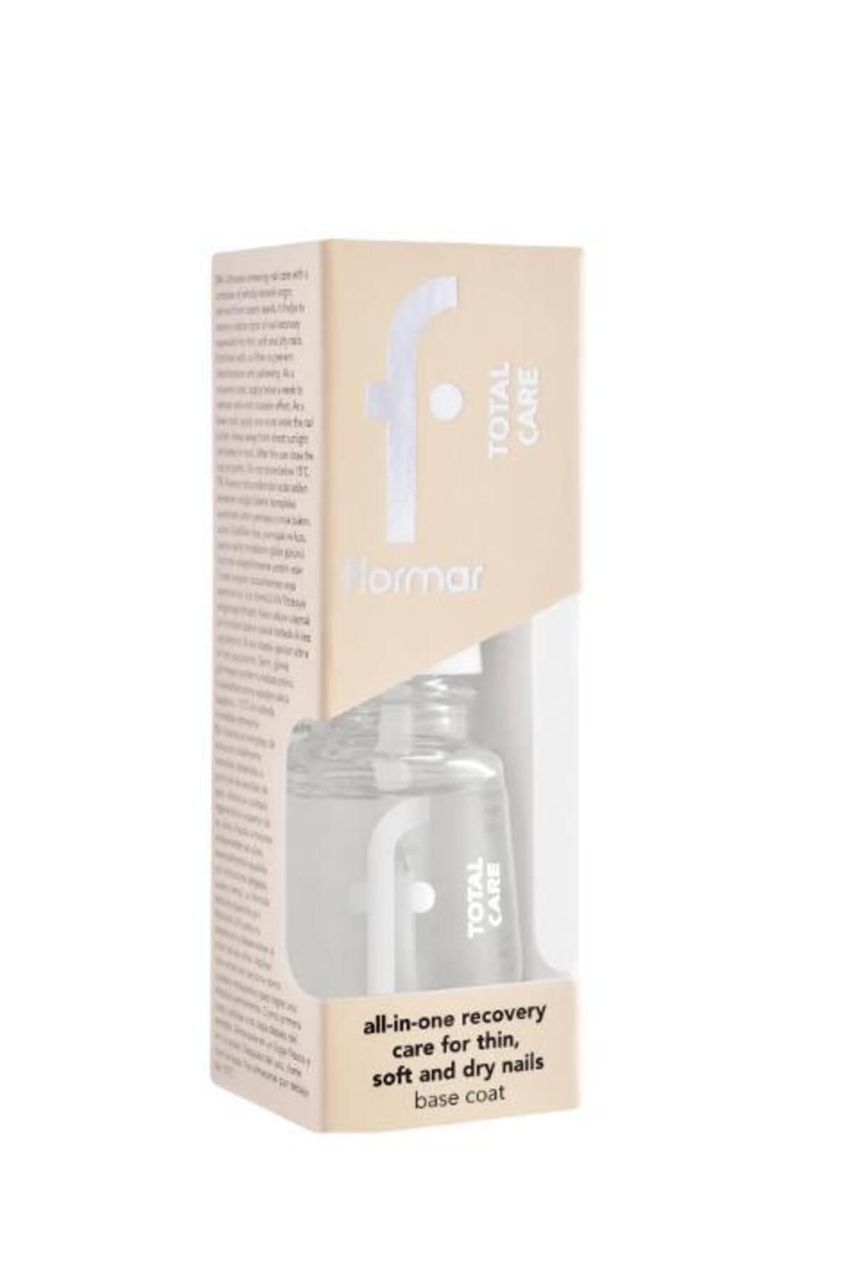 Flormar Total Care Çok Yönlü Bakım Yapan Onarıcı Oje Bazı/Tırnak Cilası 000 TRANSPARENT