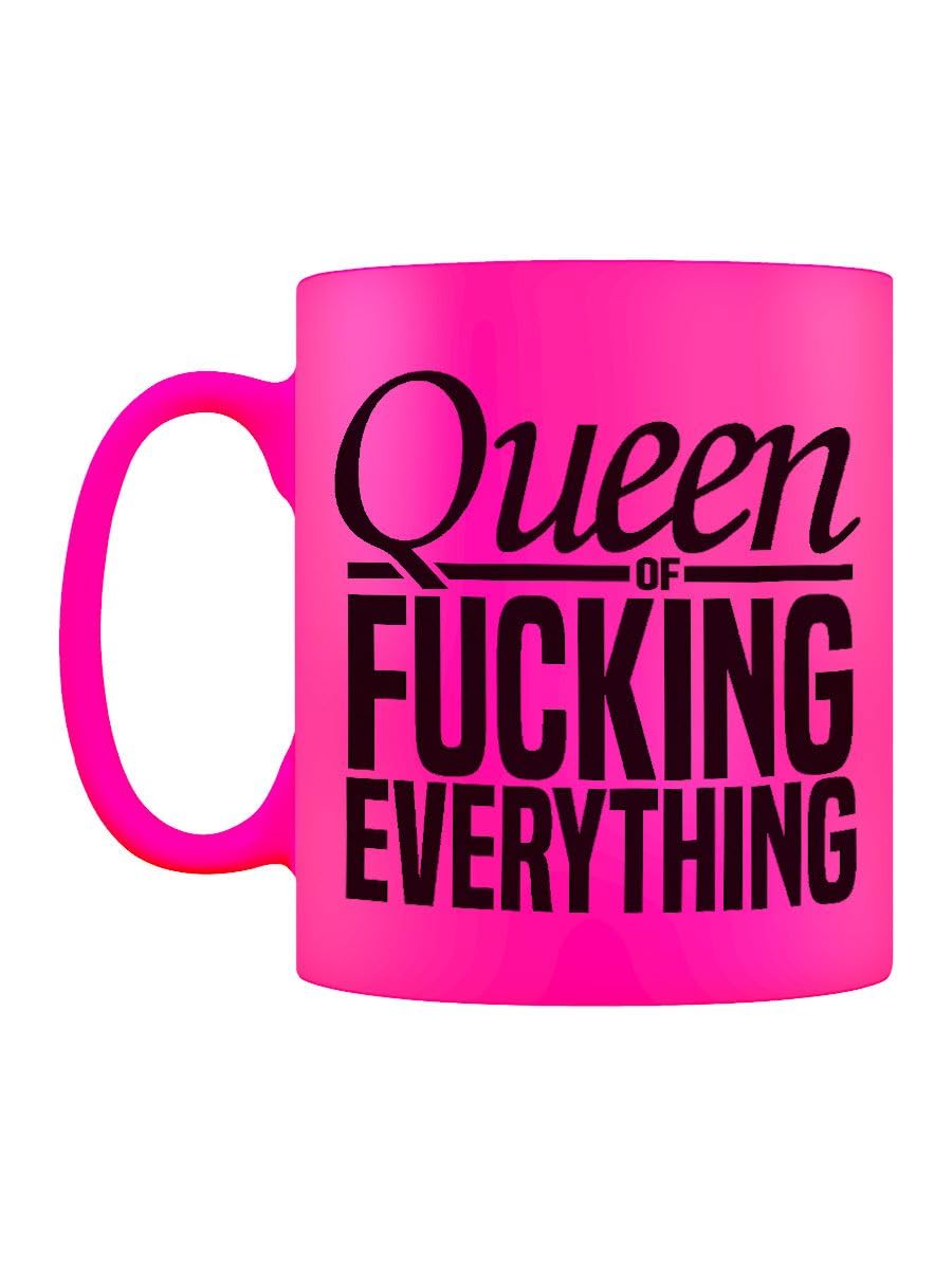 Grindstore Let's Play F* ck Off, You Can Go First Tazza rosa neon