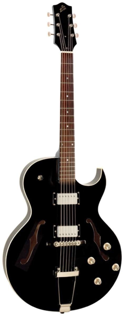 Amazon | The Loar LH-304T-CBK Dual Hum Bucker Thin Body