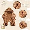 UVIPC Baby Newborn Bear Outfit Fleece Snowsuit Win... #2
