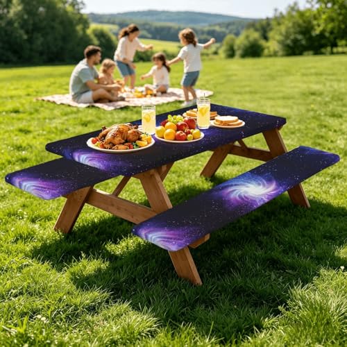 Housses de table de pique-nique adaptées pour repas extérieur - 6