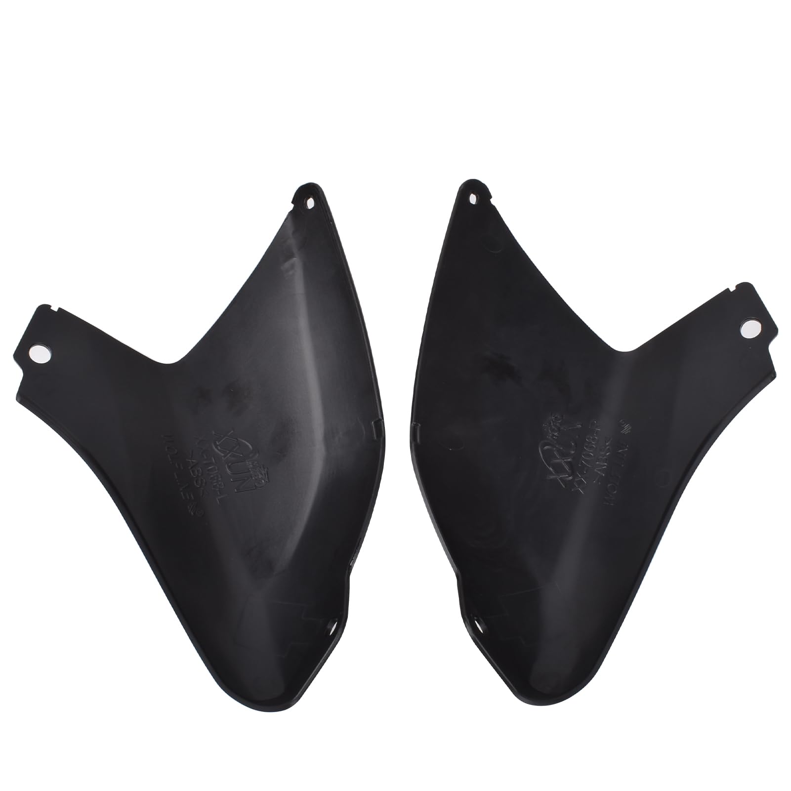 Carénage latéral Avant avec Cache d'entrée d'air Gauche et Droit, Compatible avec Z900, Z-900 et Z900SE Accessoires 2025-2026 (Noir Brillant)