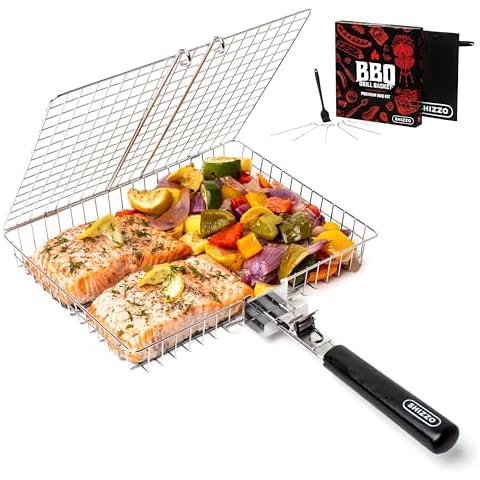SHIZZO Grill Basket Value Set Cover