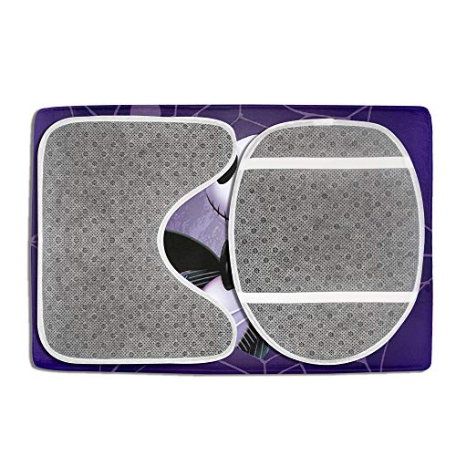 Badteppich-Set Nightmare Before Christmas, WC-Vorleger, rutschfest, Badematte, WC-Deckelbezug One Size Nightmare Before1 – Bild 5