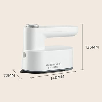 USB Handheld Steam Iron Portable Travel Wireless Garment Steamer 2 Gear Temperature Hanging Iron, 5000mAh Mini Heat Press Machine for T Shirt Hat
