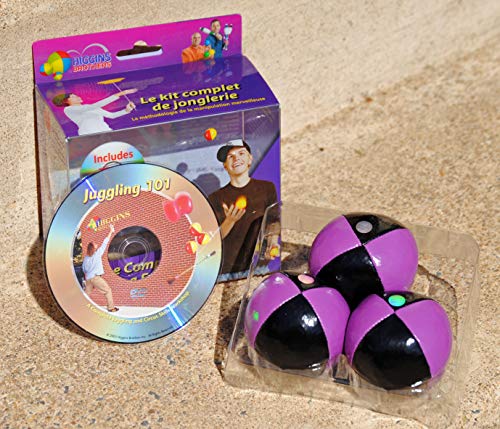 Higgins Brothers Juggling Balls set of 3 and How to Juggle DVD - The Complete Juggling Ensemble - Thumbnail 3
