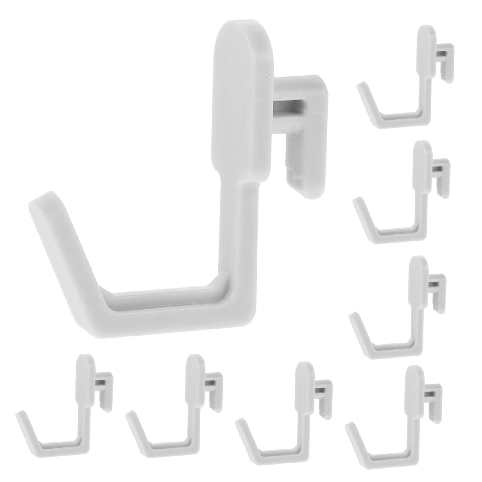 HEALLILY Pegboard Hooks Assortment 20 Pcs Multi-Function Hooks for Office Garage Kitchen Bathroom