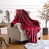 SOCHOW Flannel Fleece Blanket Luxury Twin XL Size, All Season 300GSM Super Soft Cozy Blanket for Bed...