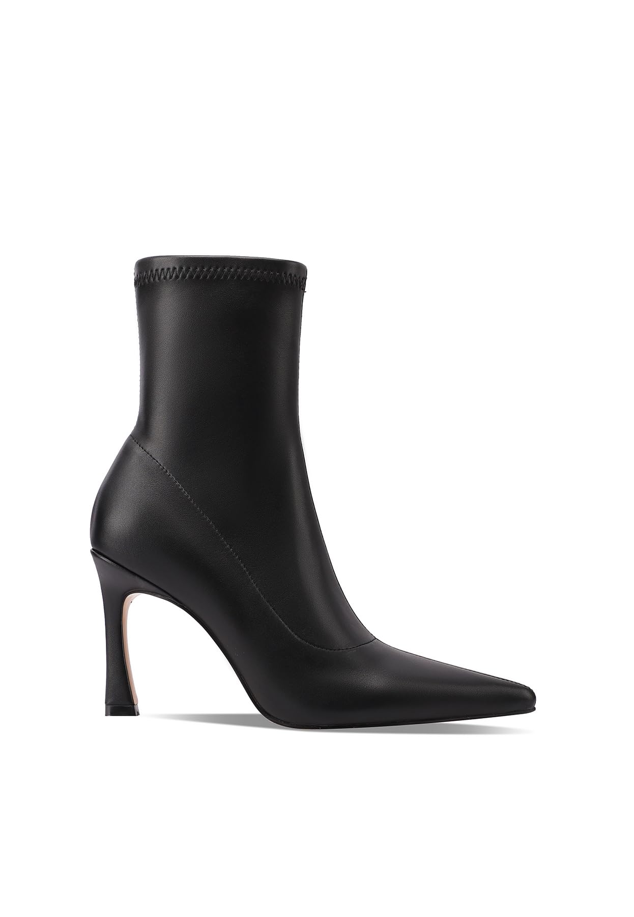 QUEEN HELENA Tronchetti Donna con Tacco Alto Stivaletti a Punta K4004