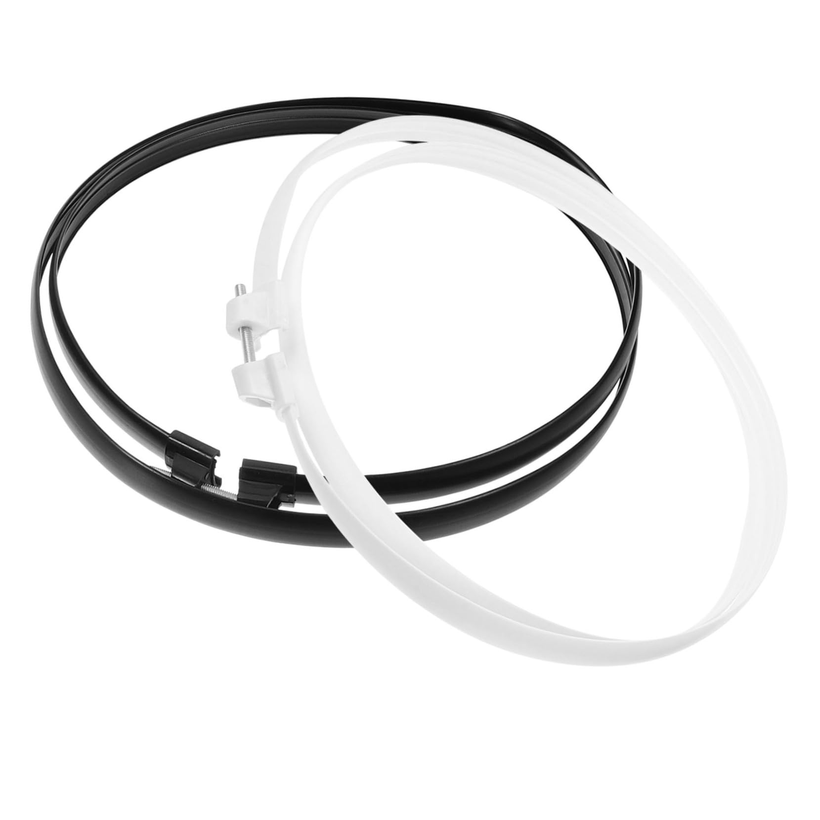 2 aros de repuesto para ventilador de pedestal de 16 pulgadas, anillos de retención de rejilla de plástico para ventiladores de mesa y de pie, piezas de ventilador de fácil instalación