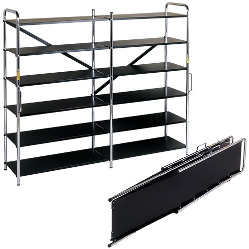仏壇屋 滝田商店 下足棚 折畳式 巾150cm (巾150cm×高さ126cm)◆寺院用仏具・玄関くつ棚【滝田商店発行 証明書付】