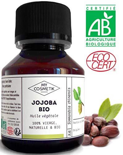 Huile végétale de Jojoba BIO - MyCosmetik - 50 ml