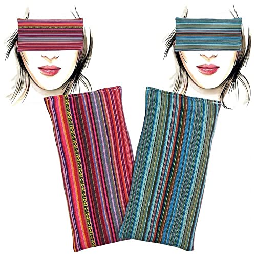 Augenkissen yoga 'Pack 2 - Granada' | Lavendel Samen und Reis | Yoga, Meditation,...