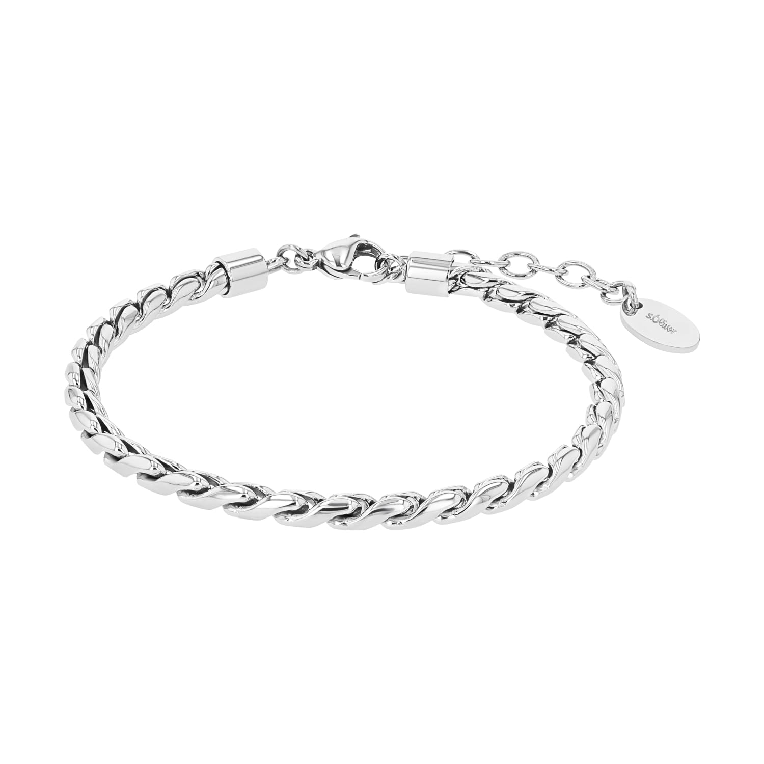 s.Oliver Damen-Armband Edelstahl
