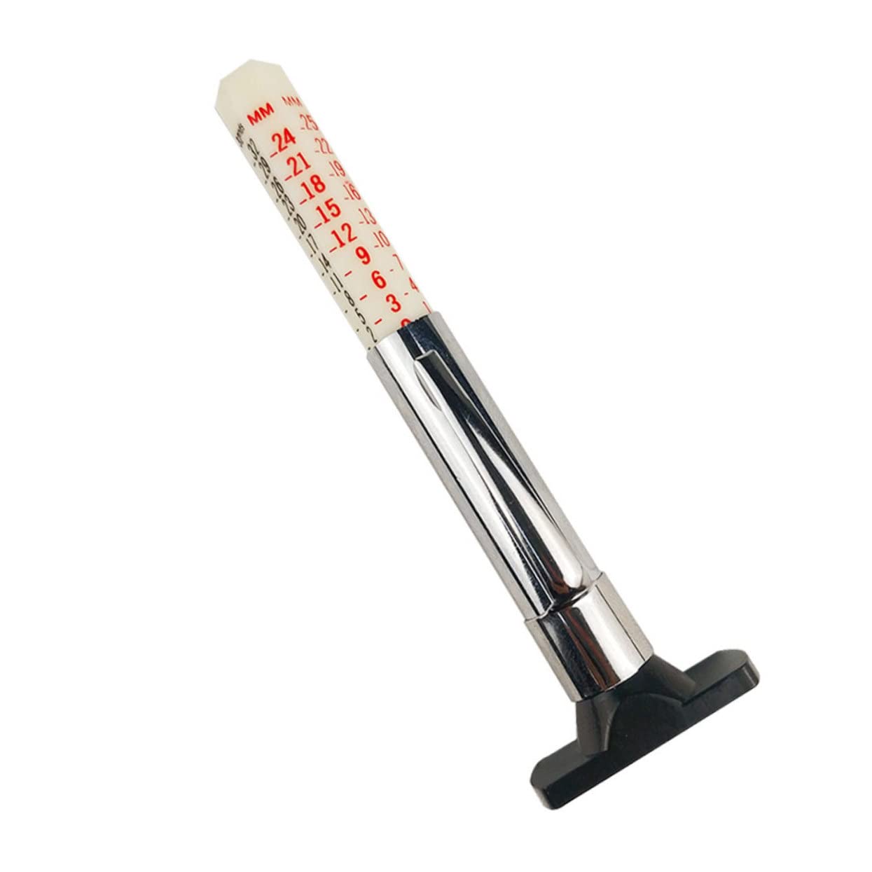 GRIRIW 2pcs Depth Gauge Tire Tread Meter Tire Tread Vernier Caliper Tyre Tread Gauge Tire Depth Meter