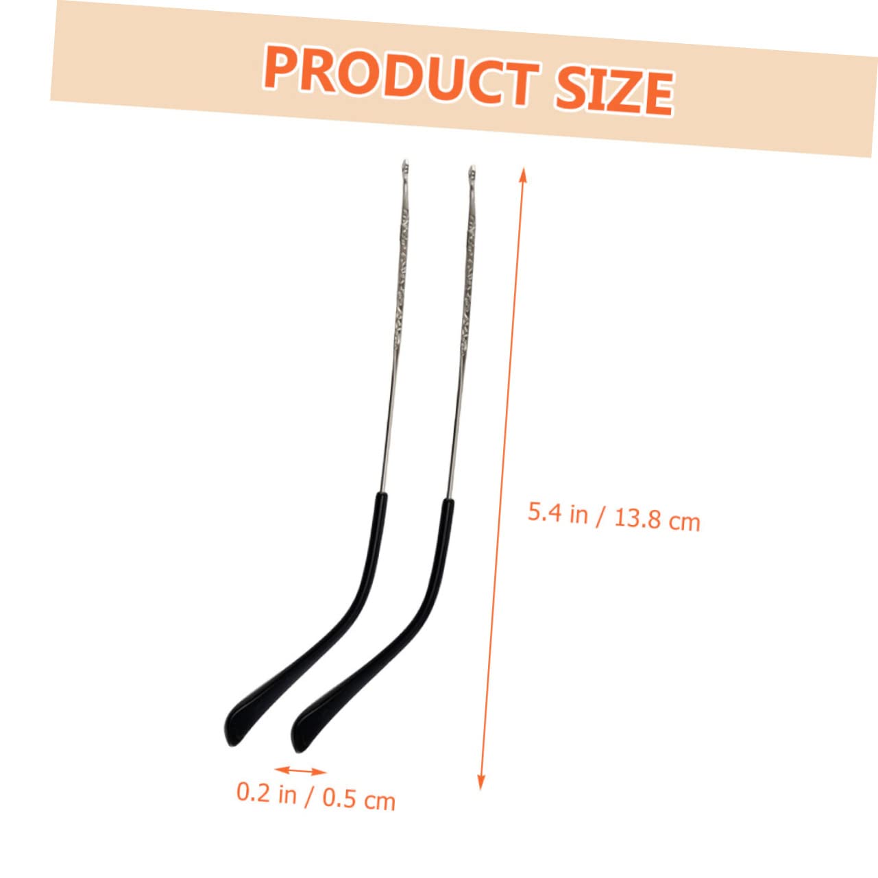 Ipetboom Metal Temple Accessories Eyeglasses Ear Hooks Glasses Repair Kit Sunglass Arm Pad