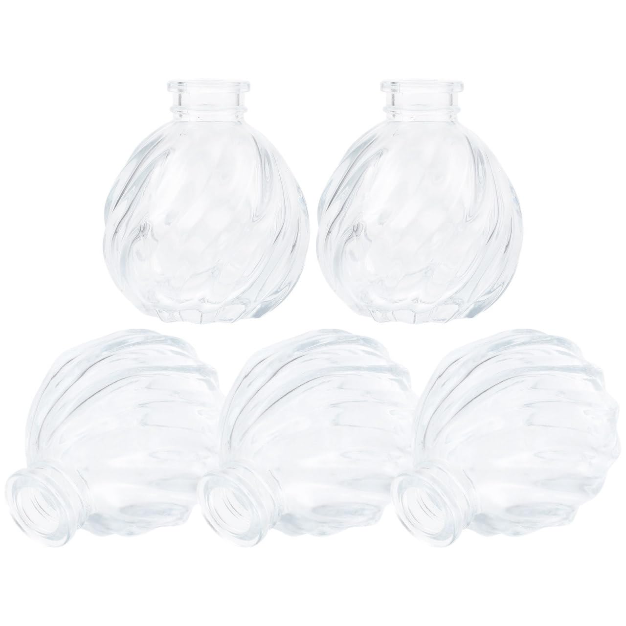 Jarrones transparentes de vidrio DECHOUS con diseño creativo elegante y resistente