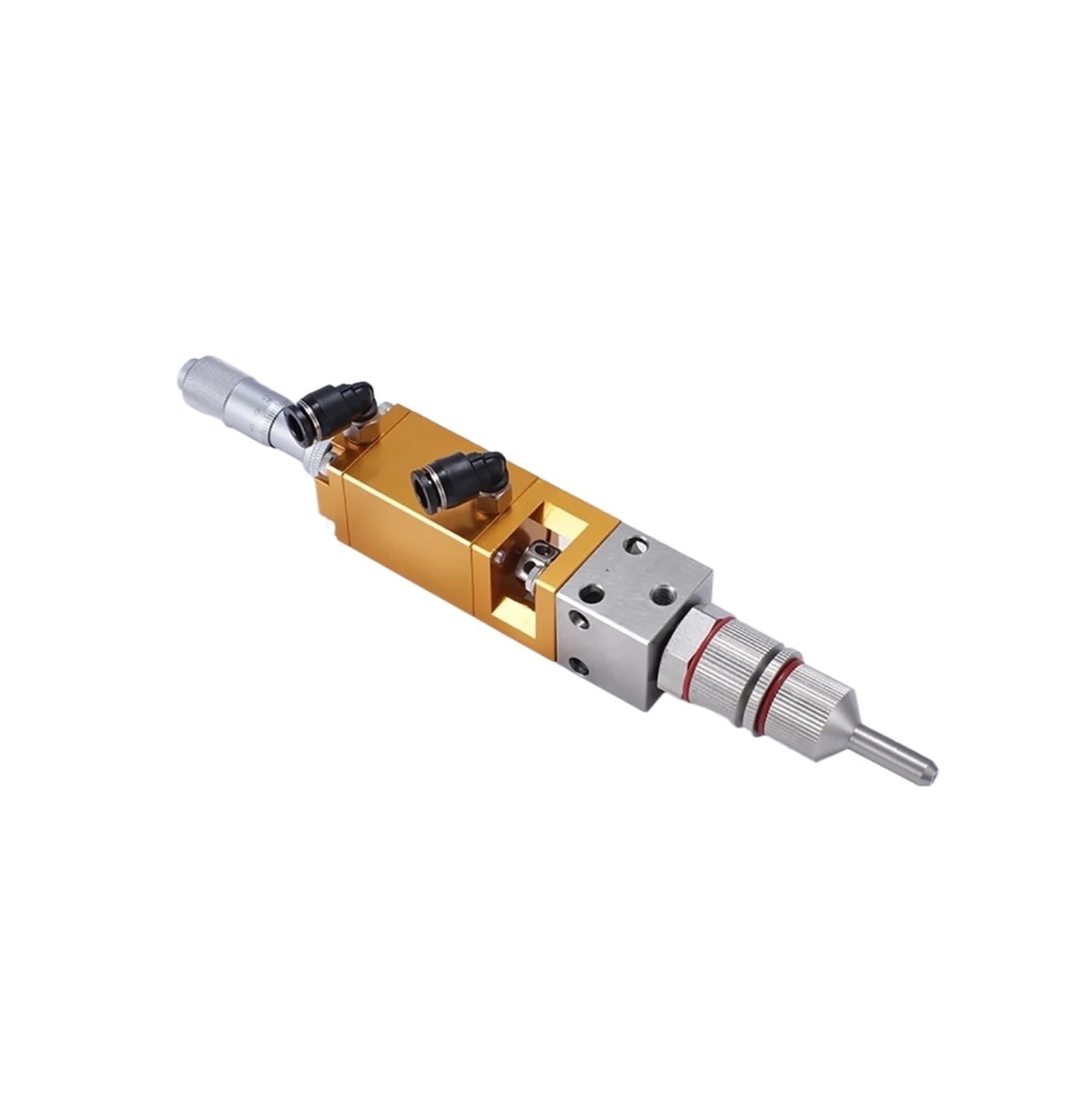 High Frequency Spray Valve Round Fan Sprayer Atomizing Valve Glue Dispensing Valve Pneumatic Sprayer