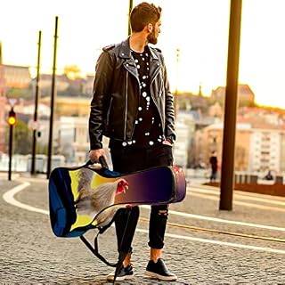 Housse de transport étanche pour guitare avec bandoulière réglable Motif pivoines aquarelle et garza volant, Multicolor… - Les Beatles, Paul McCartney, John Lennon, RIngo Starr, George Harrison Housse de transport étanche pour guitare avec bandoulière réglable Motif pivoines aquarelle et garza volant, Multicolor… – Image 6