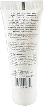 Amazon.com : Zims Zims Crack Creme Creamy Daytime Formula Tube