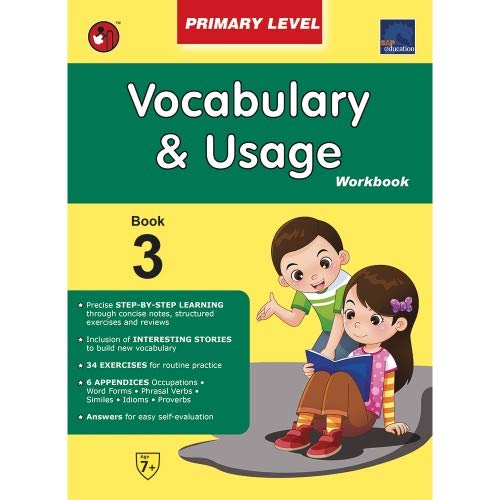 Shree Book Centre Sap Vocabulary & Usage Primary Level Workbook 3 ...