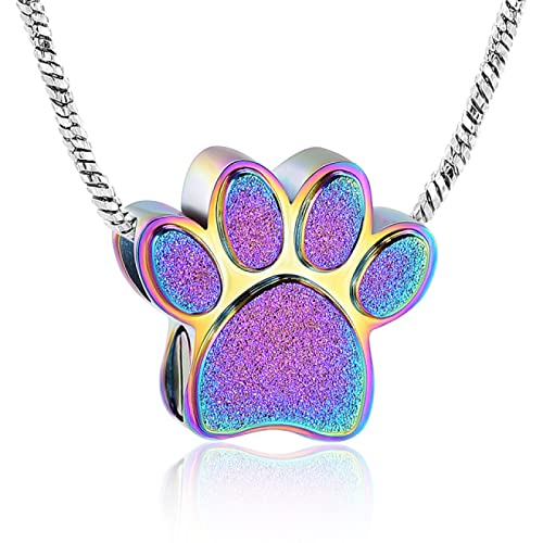 Pendentif à breloque pour cendres de chien solution deuil bracelet