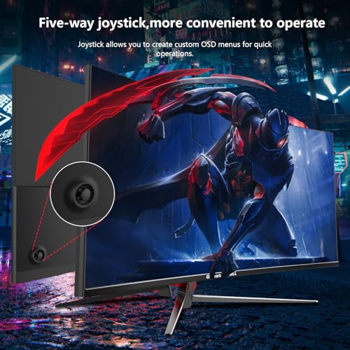 Curved Gaming Monitor 27 Zoll, 100Hz, FHD(1920x1080P), HDMI 2.0, DP 1.4, HDR, Anti-Blaulicht Augenschutz, 99% sRGB, FreeSync, VESA-Unterstützung, Kann gekippt Warden, pc Bildschirm 16:9 – Bild 3
